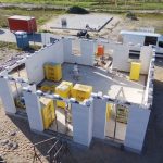 Erdgeschoss Maurerarbeiten Tag 3