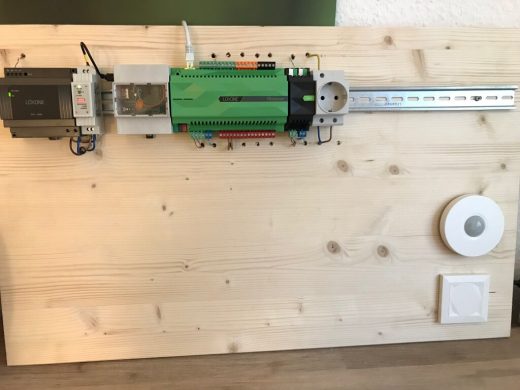 Mein Loxone Testboard