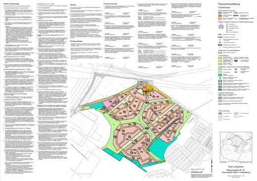 Der Bebauungsplan des Rousseau Park