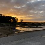 Malerischer Sonnenuntergang im Rousseau Park